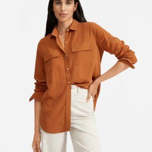 Everlane The Washable Silk Relaxed Shirt